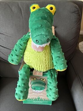 Scentsy Buddy Nile the Crocodile Alligator Plush 15" Stuffed Animal No Scent Pak